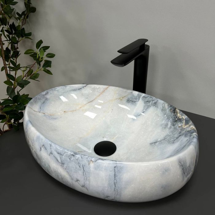 Умывальник VBI VENETO GRANIT GLOSSY накладной