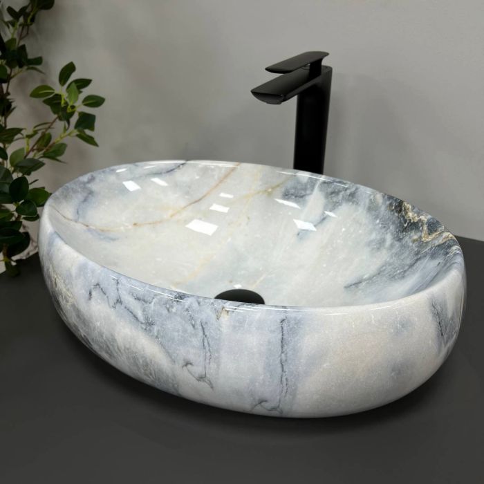 Умывальник VBI VENETO GRANIT GLOSSY накладной