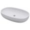 Умивальник RAK Ceramics FEELING на стільницю, овальний , білий матовий, 55см
