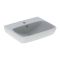 Умывальник Geberit Selnova Square 55 см, прямоугольный, с переливом
