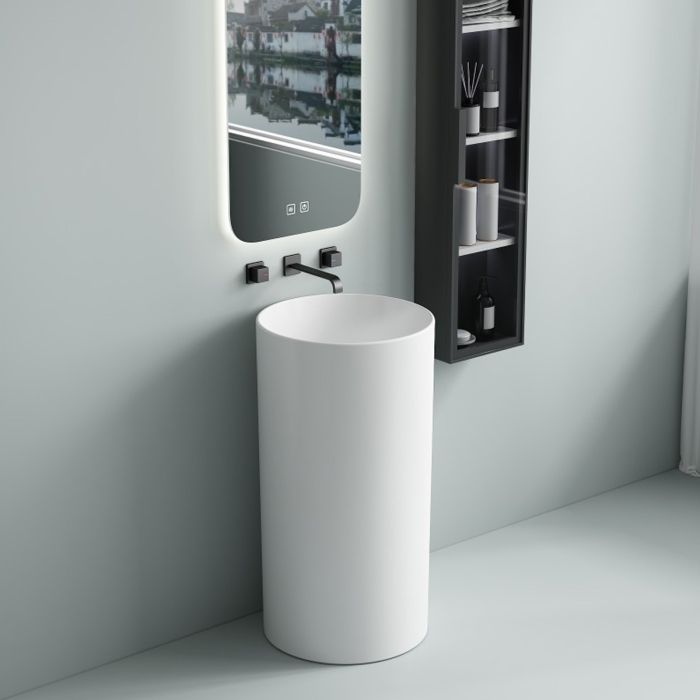 Умывальник DEVIT Style отдельностоящий, без отверстия под смеситель