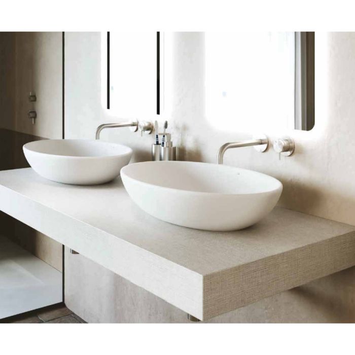 Умывальник SDR MGLVF2 FLAT 2 60x40 в цвете magnesio