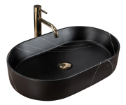 Умывальник REA NADIA STONE MATT накладной