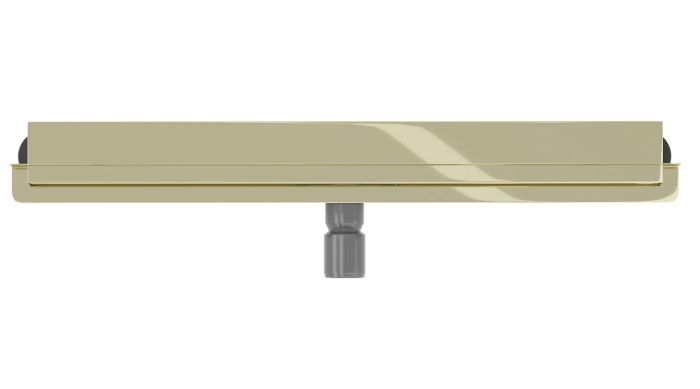 Трап для душу MEXEN FLAT 70 WALL GOLD 2в1 настінний золотий