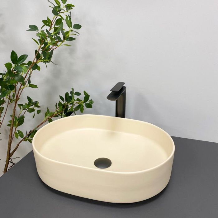 Умывальник VBI VERONA 50 BEIGE MATT накладной