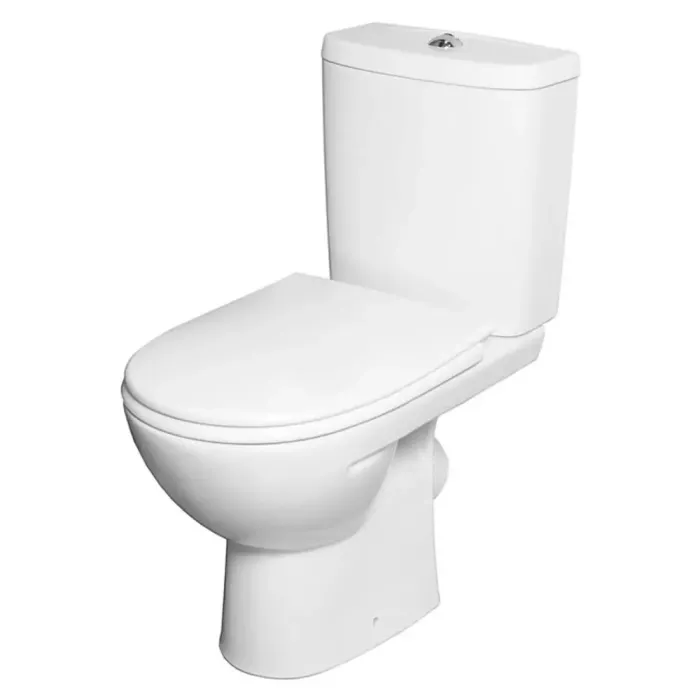 Унитаз-компакт напольный Kolo FREJA PREMIUM с косым сливом, с крышкой Duroplast Soft-close