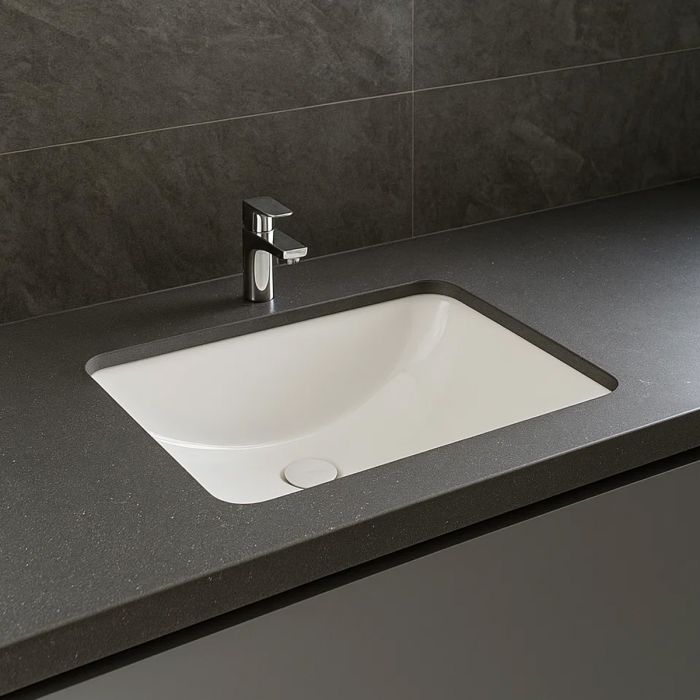 Умивальник RAK Ceramics CLEO під стільницю прямокутний 51см