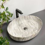 Умывальник VBI UDINE STONE GLOSSY накладной