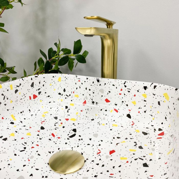 Умивальник VBI ALGHERO S TEZO GLOSSY накладний