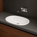 Умывальник RAK Ceramics LILY в столешницу овальный, 46 см.