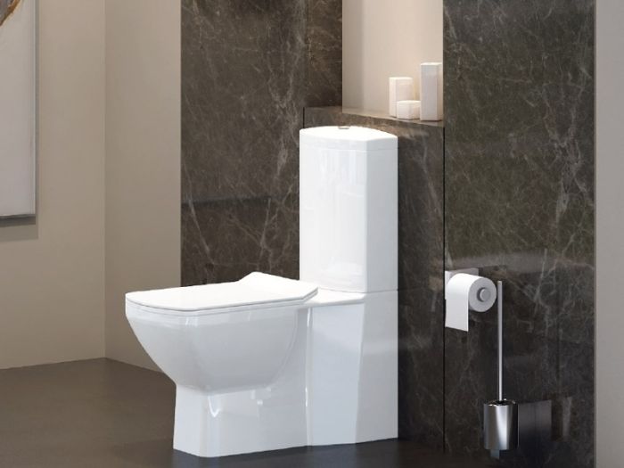 Чаша унітазу від компакта Idevit Venus без сидіння і бачка