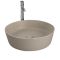 Умивальник RAK Ceramics FEELING на стільницю, круглий, Matt Cappuccino, d 42см