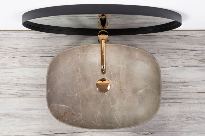 Умывальник REA FREJA BEIGE MATT накладной