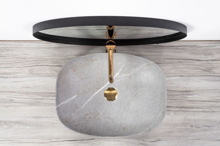 Умывальник REA FREJA GREY накладной