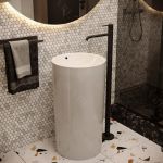 Умивальник VBI MATERA WHITE підлоговий