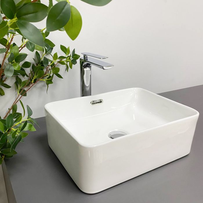 Умивальник VBI ARABBA S WHITE накладний