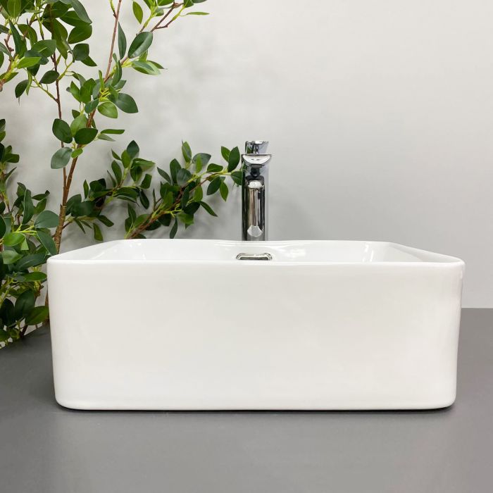 Умивальник VBI ARABBA S WHITE накладний