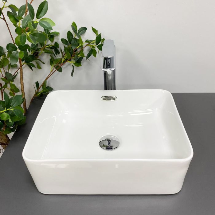 Умивальник VBI ARABBA S WHITE накладний