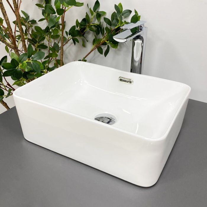 Умивальник VBI ARABBA S WHITE накладний