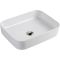 Умивальник DEVIT Quadra на стільницю, білий глянець, 1711050