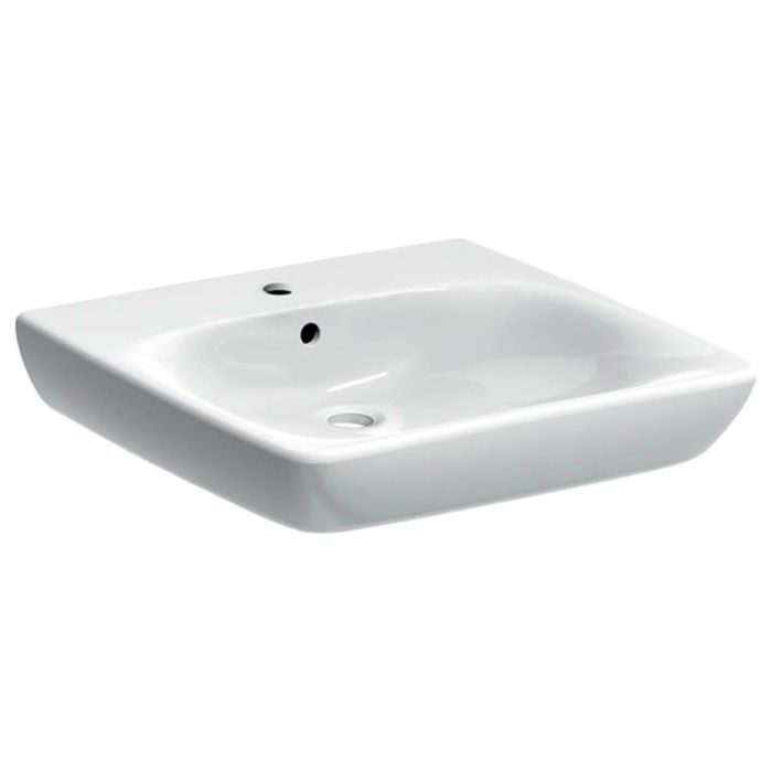 Умывальник Geberit Selnova Comfort 55 см для людей с ограниченными физическими возможностями, 501.461.00.7