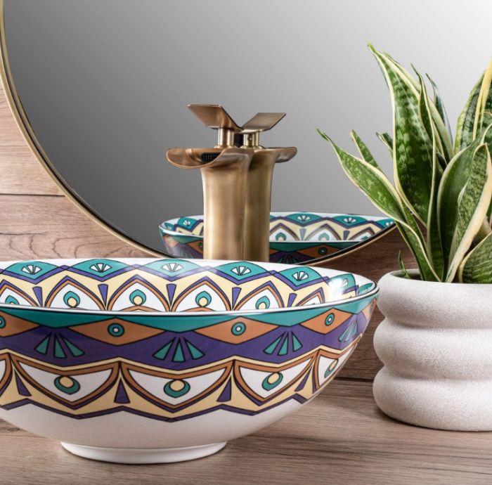 Умывальник REA AZTEC накладной