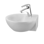 Умывальник DEVIT SMALL без донного клапана 350х350х145