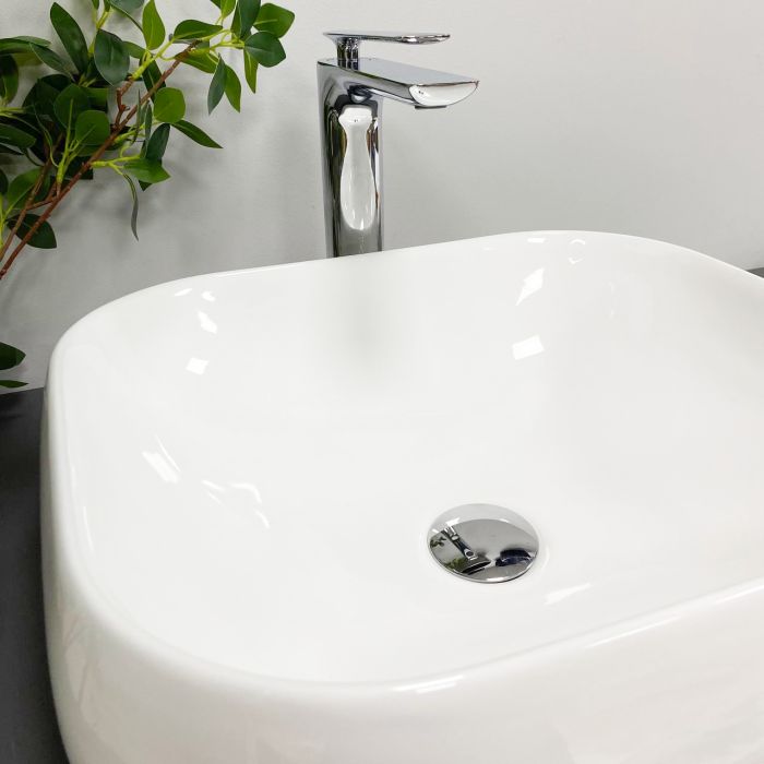 Умывальник VBI TRICASE WHITE накладной