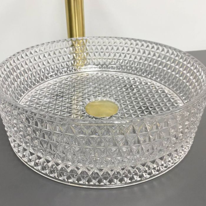 Умивальник VBI SEPINO TRANSPARENT накладний