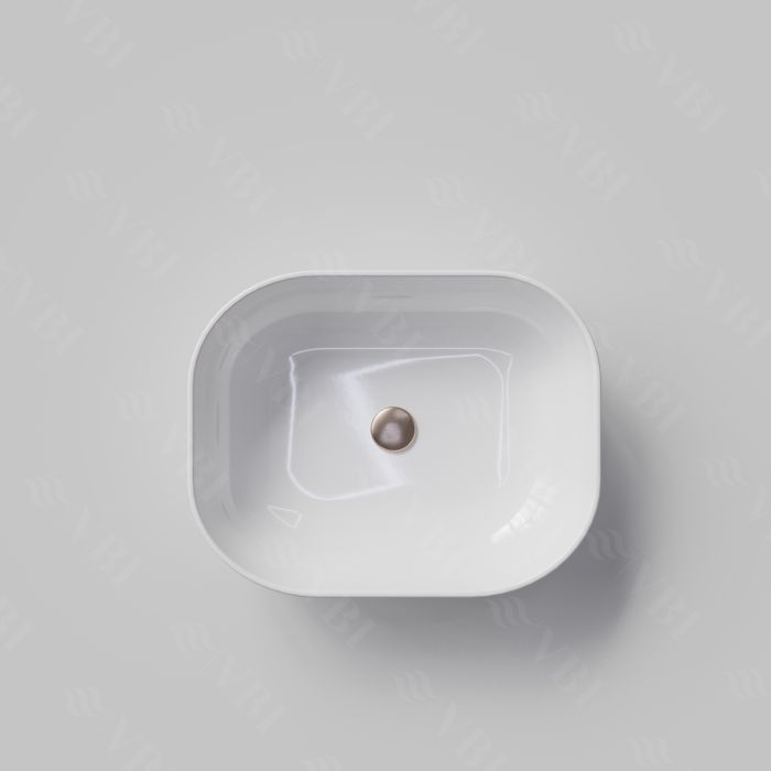 Умывальник VBI BERGAMO WHITE накладной