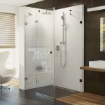 Душевая кабина BRILLIANT BSDPS-100-100 L Transparent, RAVAK