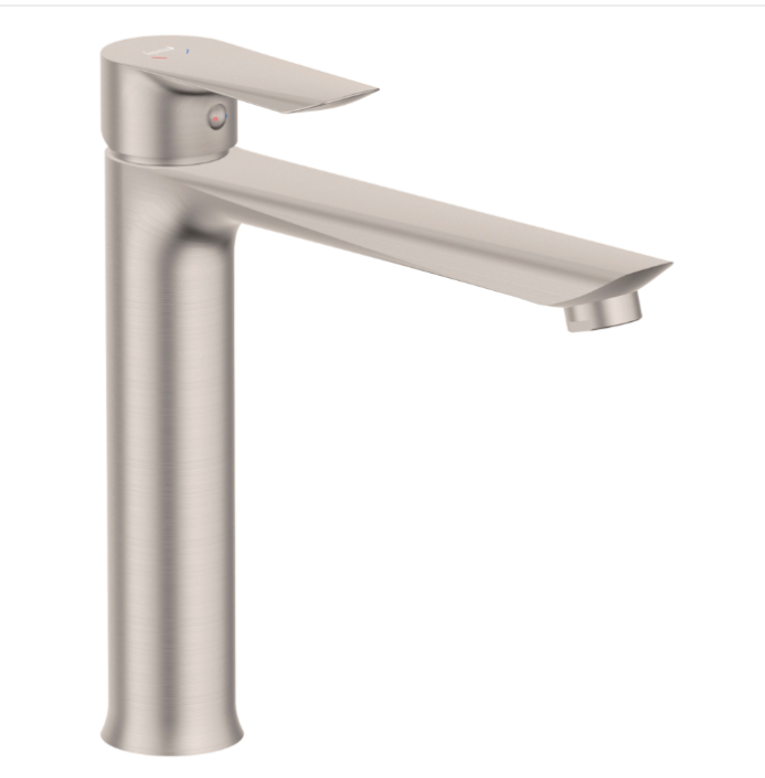 VACLAV змішувач для умивальника високий, нікель