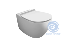 Унітаз підвісний Vignoni Green Vertigo VI 18VERT з кришкою soft-close VI18VERT-F85-VI004 SIMAS