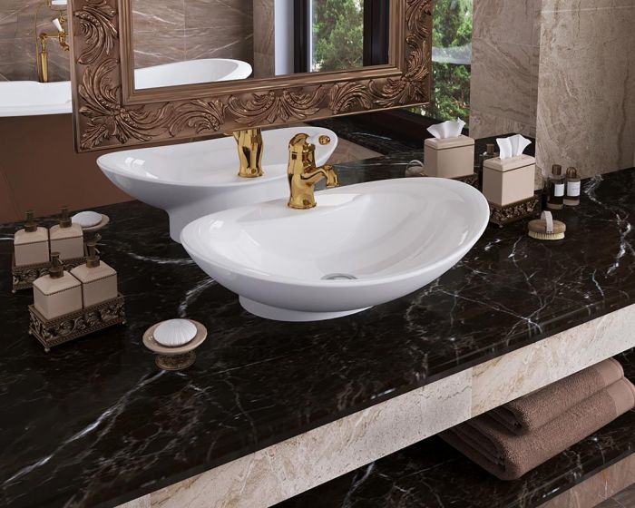 Умывальник «Гармония» 65 см белый А100 глянец