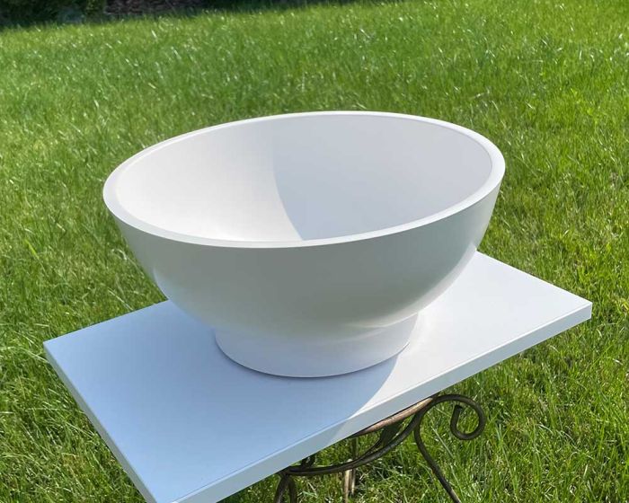 Умывальник «Селена» 35 см белый А100М МАТ