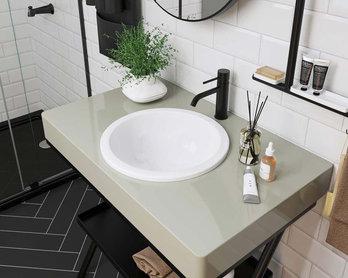 Умывальник «Аврора» 40 см Красный А300 глянец