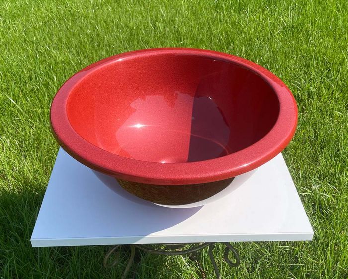 Умывальник «Аврора» 40 см Бордо Н200 глянец