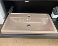 Умывальник «Венеция» 74 см Капучино Н400 глянец