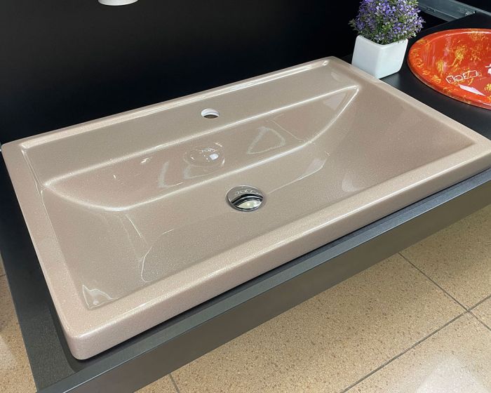 Умывальник «Венеция» 74 см Капучино Н400 глянец