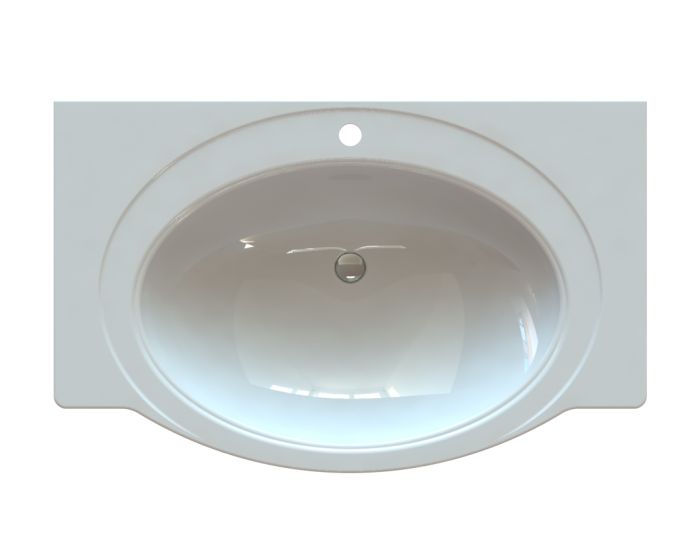 Умывальник «Афродита» 92 см  Капучино Н400 глянец