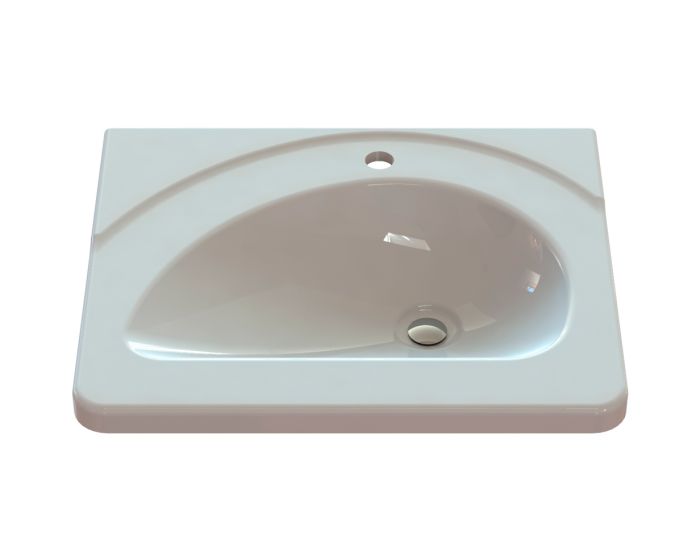 Умывальник «Диана» 60 см белый А100 глянец