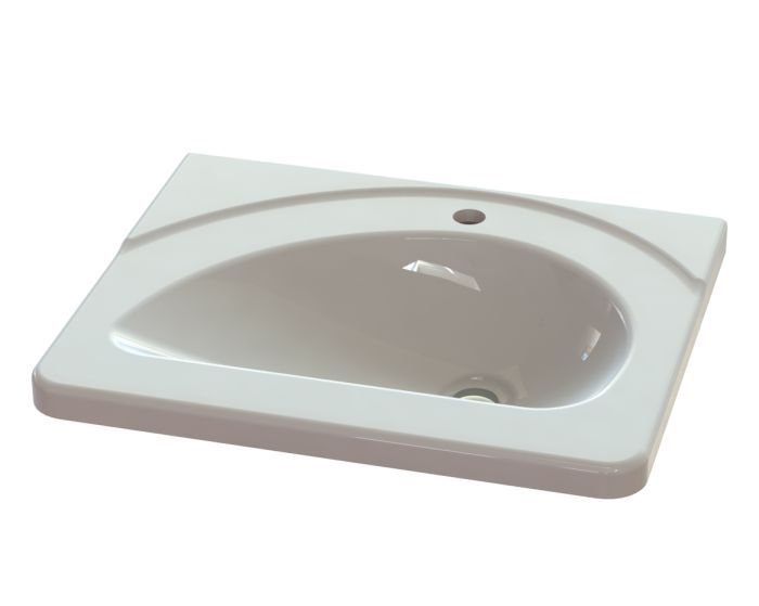 Умывальник «Диана» 60 см белый А100 глянец