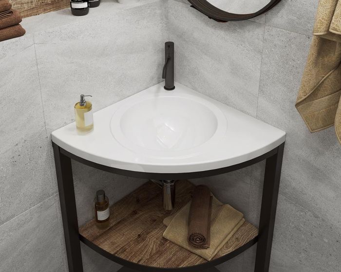 Умивальник «Роксана» Білий А100 глянець