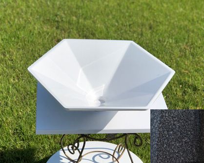 Умивальник «Астерія» 50 см Меланіт H100 глянець