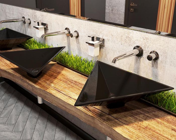 Умывальник «Пегас» Венге Т222 глянец