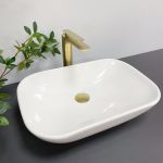 Умывальник VBI PAVIA WHITE накладной