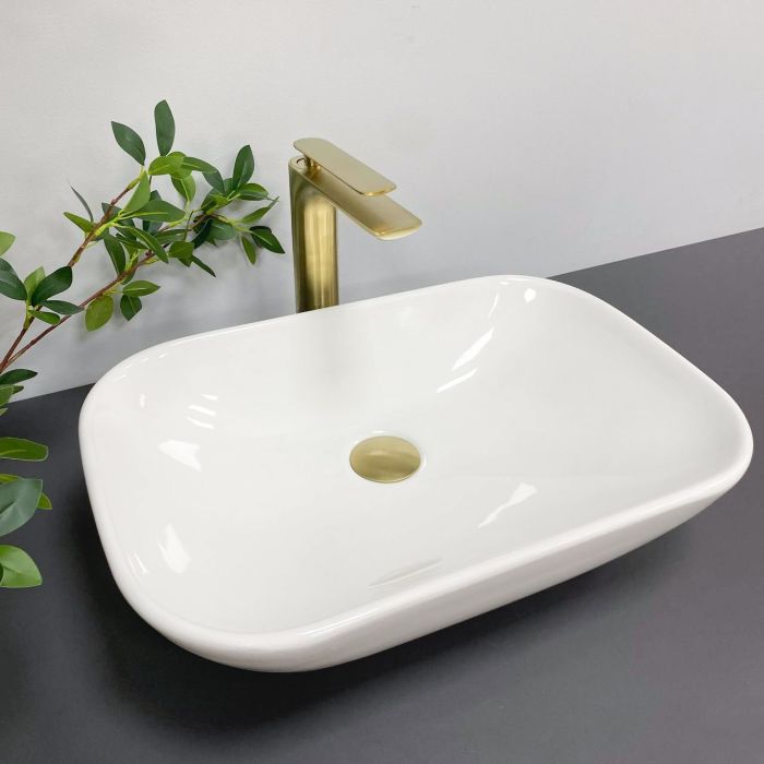 Умывальник VBI PAVIA WHITE накладной