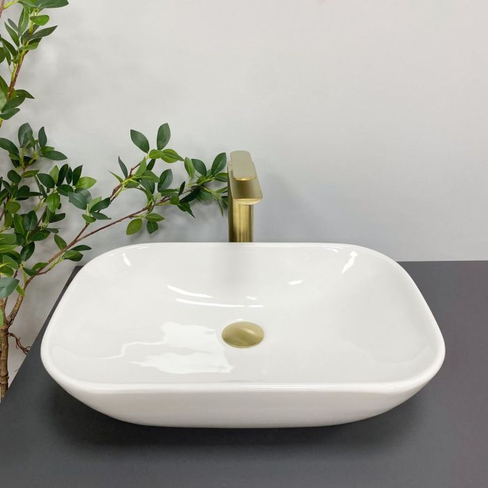 Умывальник VBI PAVIA WHITE накладной