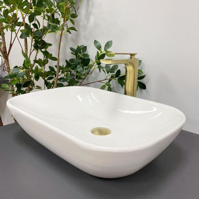 Умывальник VBI PAVIA WHITE накладной