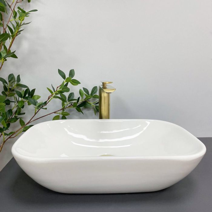 Умывальник VBI PAVIA WHITE накладной